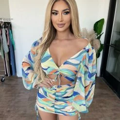 Skylar + Madison Lulu Long Sleeve Dress(WayB) Dresses/Rompers