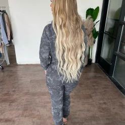 Skylar + Madison Bottoms Devon Hoodie Set(Charcoal)