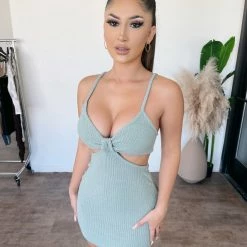 Audrey 3+1 Jammie Cami Dress(Sage) Bottoms