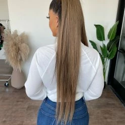 Emory Park Debbie Knot Top (Ivory)