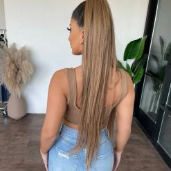 Salty Tops Yamila Tank Crop Top(Wood)