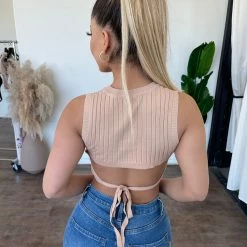 36.5 Tops Cathy Sleeveless Top(Nude)