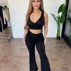 Itzy Vienna Two Piece Set(Black) Tops