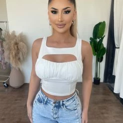 Privy Camilla Tank Top(Ivory) Final Sale Tops