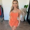 BLANC Tristian Cami Dress(Orange) Dresses/Rompers