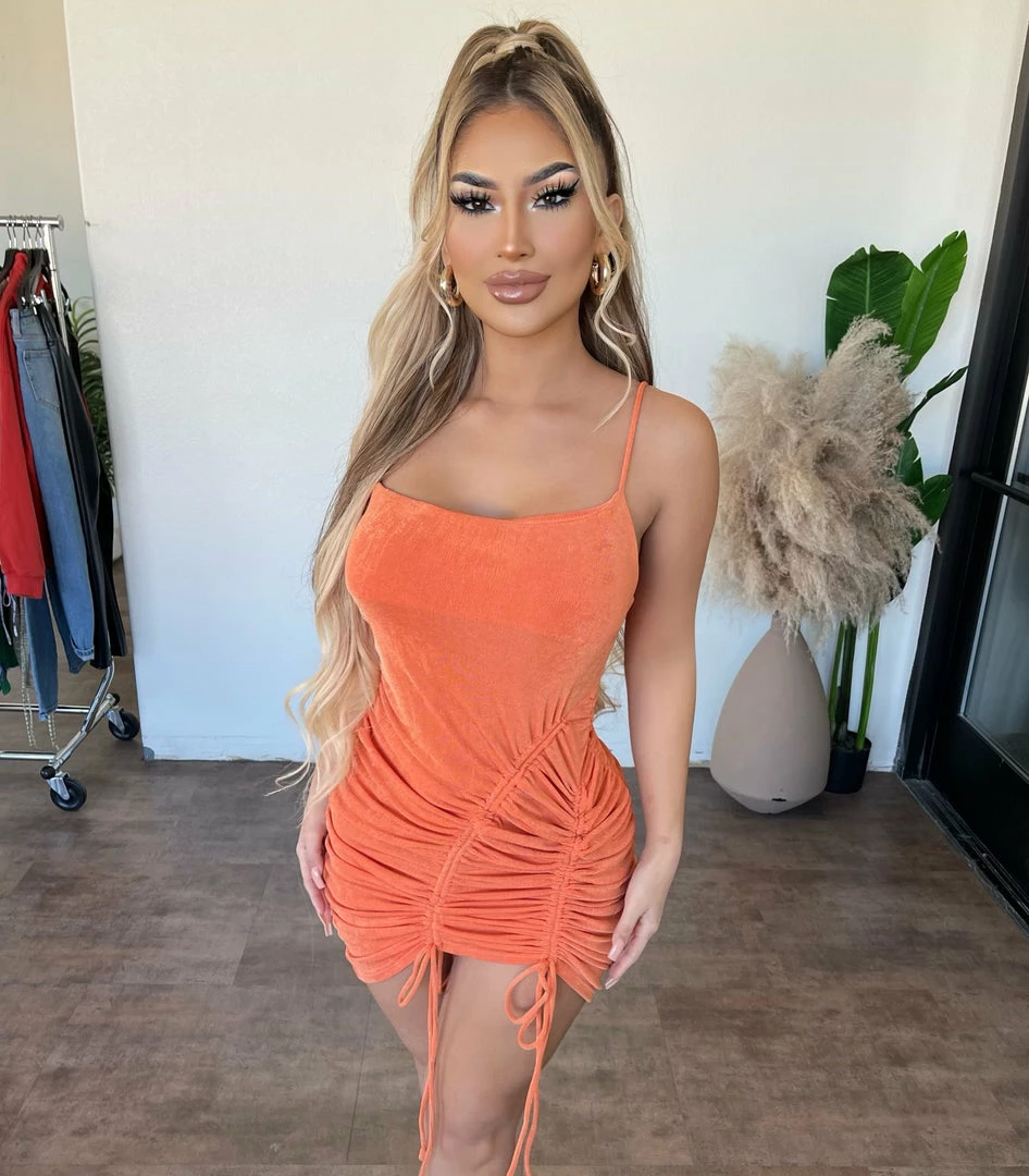 BLANC Tristian Cami Dress(Orange) Dresses/Rompers 1 BLANC Tristian Cami Dress(Orange) Dresses/Rompers