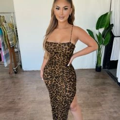 VOTIQUE Esmi Dress(Brown/Black) Dresses/Rompers