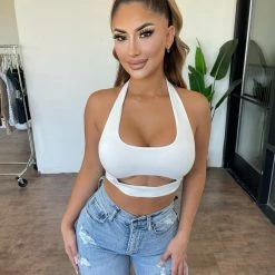 Tic Toc Kate Top(White) Tops