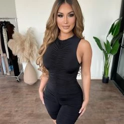 La Luxe Rivi Jumpsuit (Black)