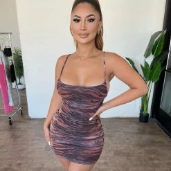 Tic Toc Dresses/Rompers Ashley Dress(Multi)