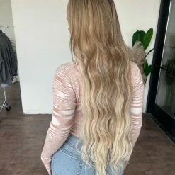 Miss Love Tops Amber Long Sleeve Cardigan Top(Amber/White)