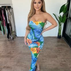 Magia Dresses/Rompers Adair Dress(Tropical Blue)