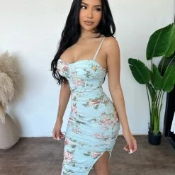 Privy Kayko Cami Dress(Light Mint) Dresses/Rompers