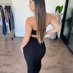 Sabora Susan Matching Set(Black) Tops