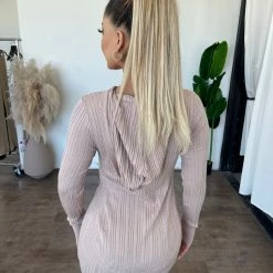 36.5 Tops Raya Hoodie Set(Almond)