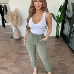 Mono B Journey Joggers (Olive) Bottoms