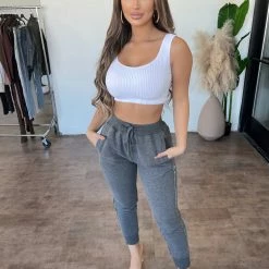 Mind Code Cameron Jogger Pants(Dark Grey) Bottoms