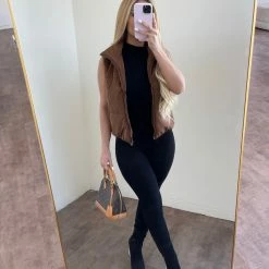 La Luxe Kimberly Reversible Sleeveless Jumpsuit(Black) Tops