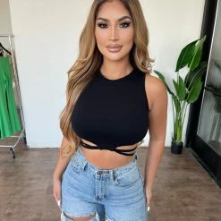 ANWND Sienna Top(Black) Tops