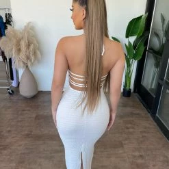 Bear Dance Greta Dress(Ivory) Dresses/Rompers